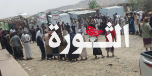 وقفة في حرض بحجة دعماً للمقاومة الفلسطينية الباسلة