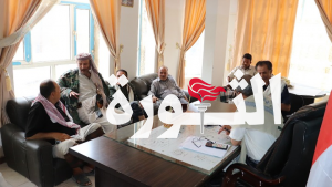 القائم بأعمال محافظ الضالع يلتقي اللجان المبادرة لفتح طريق دمت – مريس قعطبة