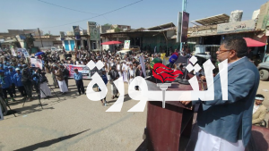 عضو السياسي الاعلى الحوثي يشارك في وقفة طلابية بذكرى مجزرة طلاب ضحيان بصعدة