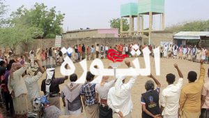 قبائل الوعارية في الحديدة تندد بالعدوان الإسرائيلي وتعلن النفير العام