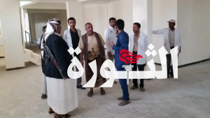 فريق فني من رئاسة الجمهورية يطلع على مستوى تنفيذ المشاريع الخدمية بمأرب