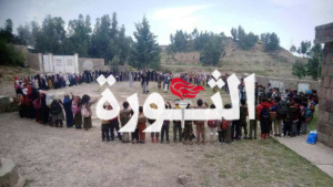إب.. وقفات طلابية في مديرية السدة استنكاراً للعدوان الإسرائيلي على الحديدة