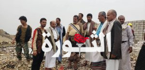 الاطلاع على سير العمل في تسوير المحطة المركزية لتشغيل مشروع مياه مدينة البيضاء