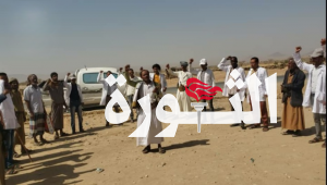 وقفة جماهيرية في المطمة بالجوف تبارك انجازات الأجهزة الأمنية