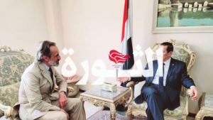 وزير الخارجية يلتقي المنسق المقيم للأمم المتحدة في صنعاء