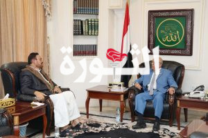 رئيس الوزراء يلتقي أمين العاصمة