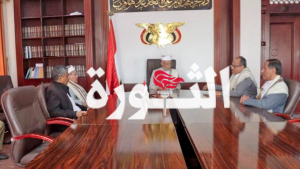 رئيس مجلس القضاء يلتقي وزير العدل وحقوق الإنسان