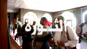 عوض يطمئن على صحة العلامة أحمد درهم حورية ويزور مرقد السيد بدرالدين الحوثي