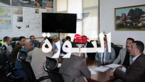 السياني يرأس اجتماعاً لمناقشة جهوزية مطار صنعاء الفنية والمهنية لاستقبال الرحلات المدنية