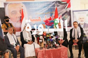 الرهوي ونوابه مفتاح والرويشان والمداني يزورون مكتب حماس