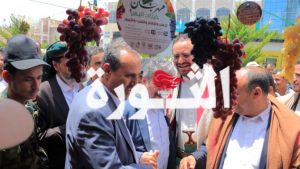نائب رئيس الوزراء المداني يزور مهرجان خيرات اليمن الأول