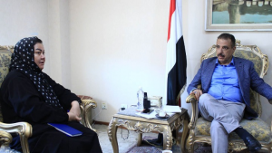 وزير الخارجية يلتقي مدير مكتب الأمم المتحدة لخدمات المشاريع