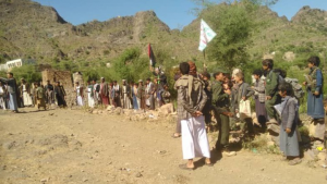 أبناء مديرية الحيمة الداخلية بصنعاء يحيون الذكرى الأولى لطوفان الأقصى