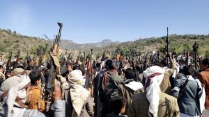 أبناء قبائل الحيمة الداخلية بصنعاء يعلنون النفير العام والجهوزية لمواجهة الأعداء