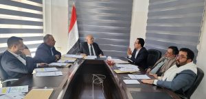 اللجنة العليا للدمج برئاسة الرهوي تستعرض مستوى الإنجاز في مرحلة الحصر
