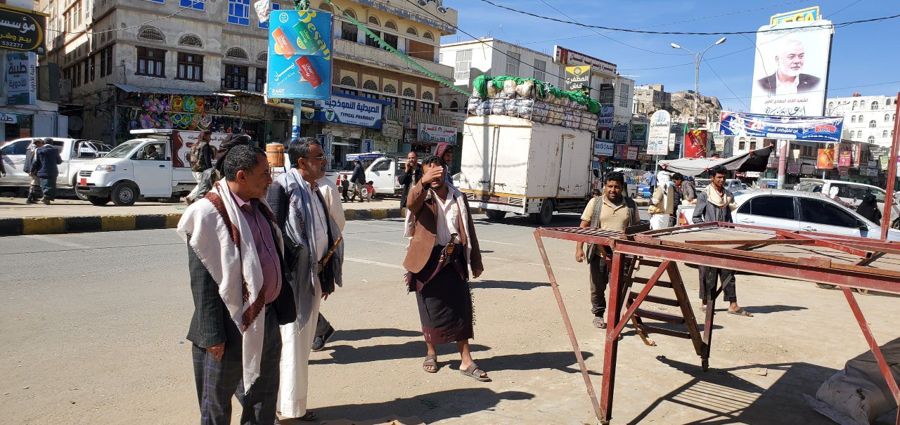 تدشين حملة لإزالة مسببات الازدحام المروري بمدينة البيضاء 