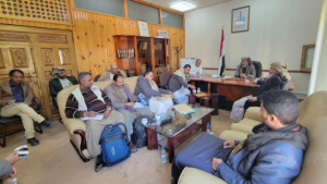 نائب وزير الإدارة والتنمية المحلية يلتقي محافظ شبوة