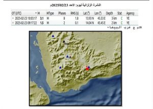 محطات الرصد تسجل هزتين في البيضاء