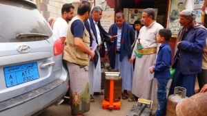 الاطلاع على الوضع التمويني بحجة ومدى توفر وسائل الأمن والسلامة في محطات الغاز