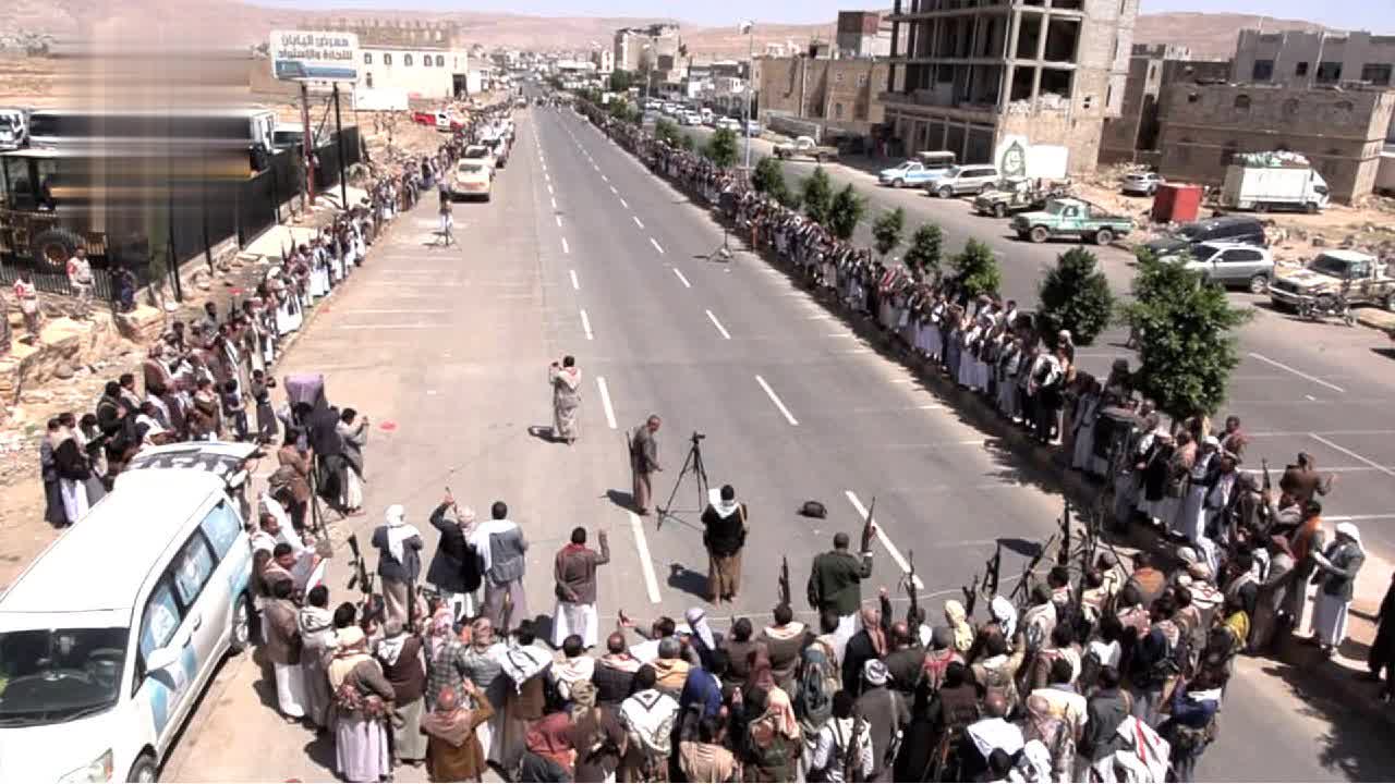 وقفات قبلية مسلحة في عمران إعلانا للنَّكف القبلي والنفير العام