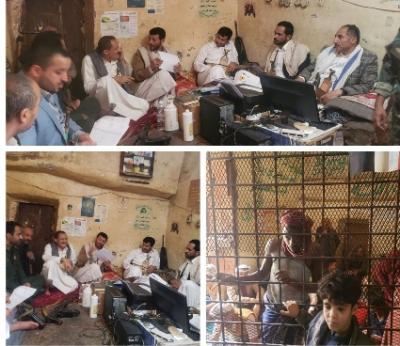 في إطار زياراتها الميدانية لعدد من المحافظات: اللجنة الرئاسة تفرج عن 14 سجيناً بمحافظة إب ممن قضوا المدة القانونية وبشكل فوري