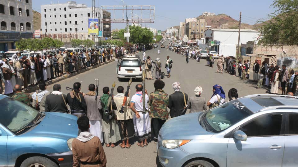 لقاء قبلي في صالة إعلاناً للنفير العام والجهوزية لمواجهة التصعيد الأمريكي