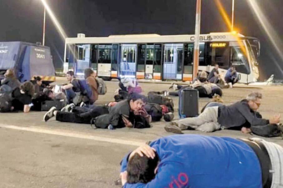 القوات المسلحة تجدّد قصفــها مطار «اللد»