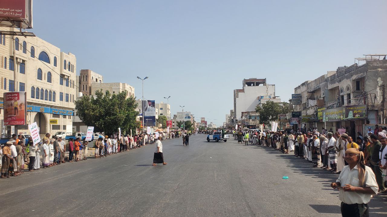 قبائل مربع مدينة الحديدة تجدد استعدادها لمواجهة العدو الصهيوني ونصرة الشعب الفلسطيني