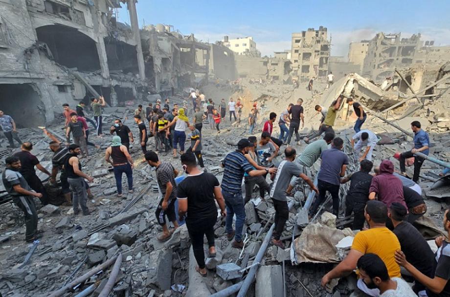 استشهاد 4 فلسطينيين في قصف صهيوني لمنزل شرقي خان يونس
