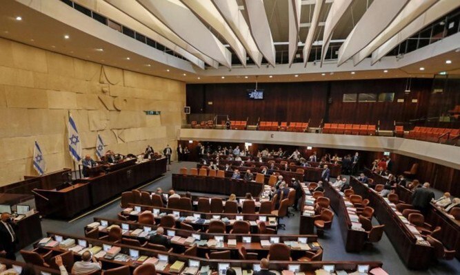 فشل تمرير مشروع لحل الكنيست الإسرائيلية