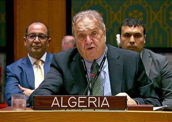 ممثل الجزائر لدى الأمم المتحدة: العدوان الصهيوني على إيران انتهاك فاضح للميثاق الأممي