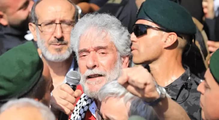 المناضل اللبناني​ جورج عبد الله: معيب أن يتفرج الملايين على أطفال غزة يموتون جوعًا