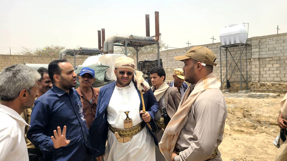 المساوى يتفقد محطة توليد كهرباء الجند