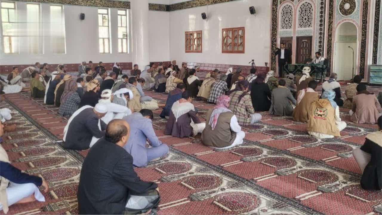 لقاء في مديرية معين دعماً للقضية الفلسطينية ونصرةً لغزة