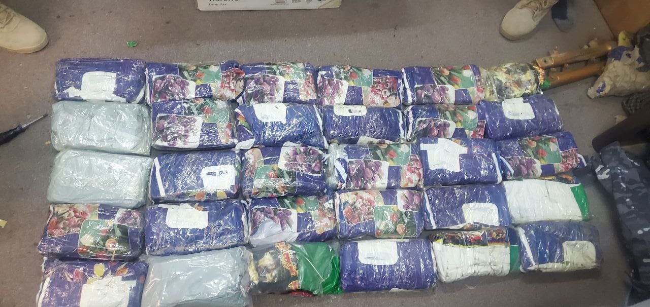 إحباط تهريب 30 قالب حشيش في ذمار