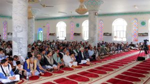 فعالية خطابية تدشيناً لأنشطة ذكرى المولد النبوي الشريف بإب