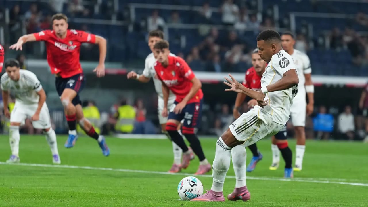 ريال مدريد يفتتح الليجا بفوز صعب على أوساسونا