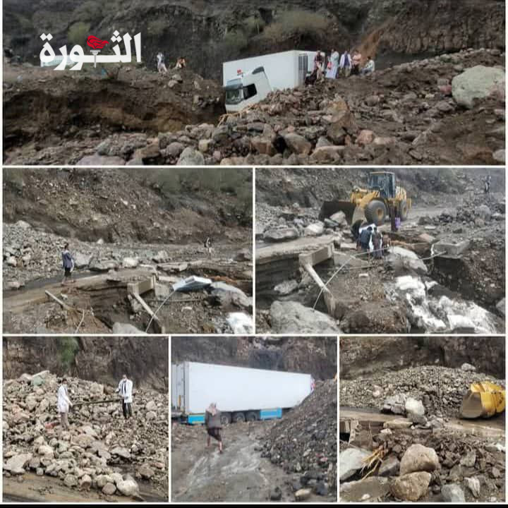 العثور على جثمان امرأة جرفتها السيول في ذمار