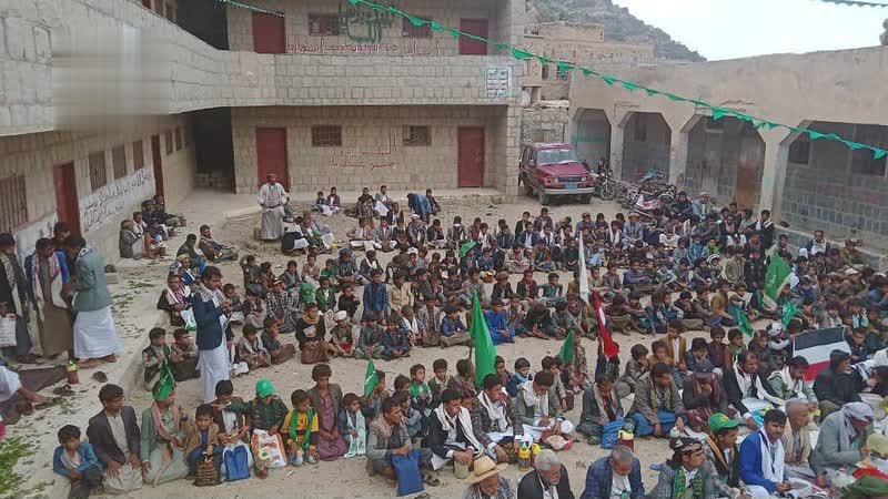 مديريتا وشحة والشاهل تحتفيان بالمولد النبوي