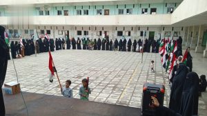 وقفة نسائية في الحديدة تجدد الموقف الثابت مع غزة في مواجهة العدوان