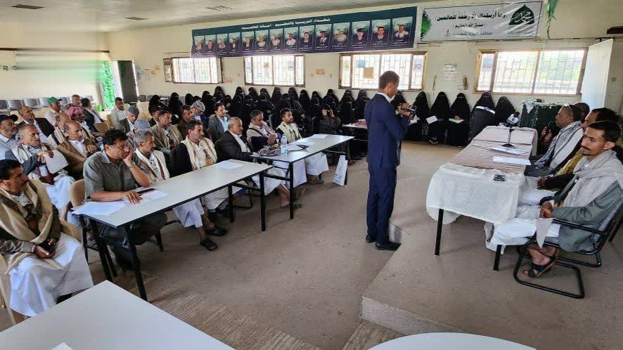 لقاء تحضيري للجان التنفيذية للمسابقات المنهجية لأبناء الشهداء في أمانة العاصمة