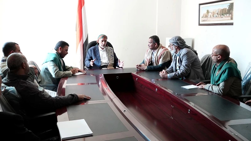 العلامة مفتاح يزور وزارتي الشؤون الاجتماعية والشباب والرياضة