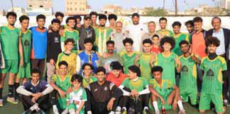 نادي 22 مايو ينظم احتفائية للاعب منتخب الشباب محمد وهيب