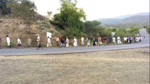 مسيرات في حجة بالذكرى الثانية لعملية طوفان الأقصى