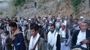 عرض شعبي ومسيرات في حجة بالذكرى الثانية لعملية طوفان الأقصى عرض شعبي ومسيرات في حجة بالذكرى الثانية لعملية طوفان الأقصى