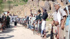 وقفتان مسلحتان في برع والسخنة لرفع الجهوزية لمواجهة الأعداء