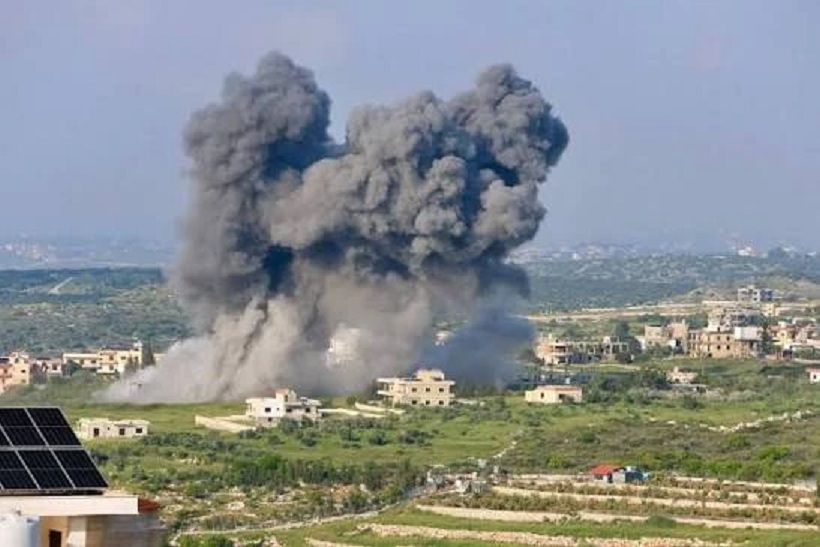 شهيد في غارة للعدو الصهيوني استهدفت دراجة نارية في اقليم التفاح جنوب لبنان