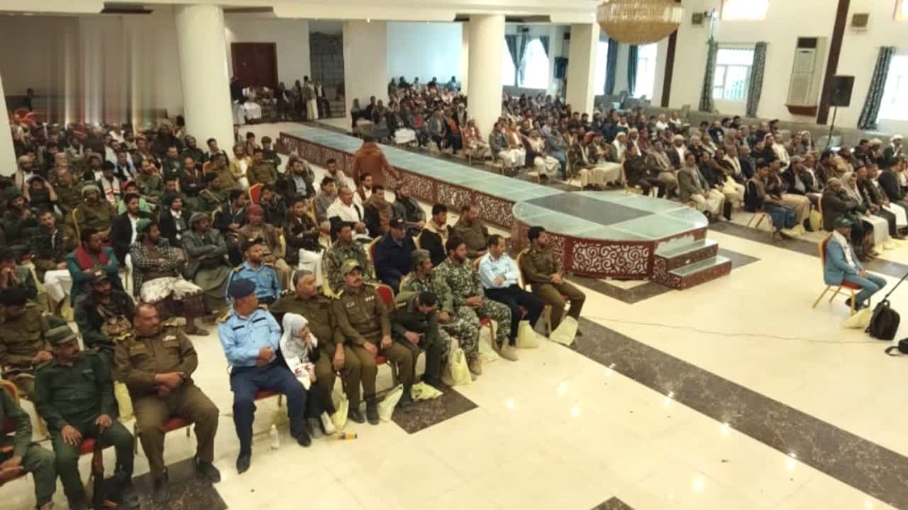 عدد من المكاتب التنفيذية في سنحان تحيي الذكرى السنوية للشهيد