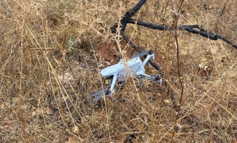 سقوط طائرة مسيَّرة صهيونية في كفركلا جنوب لبنان