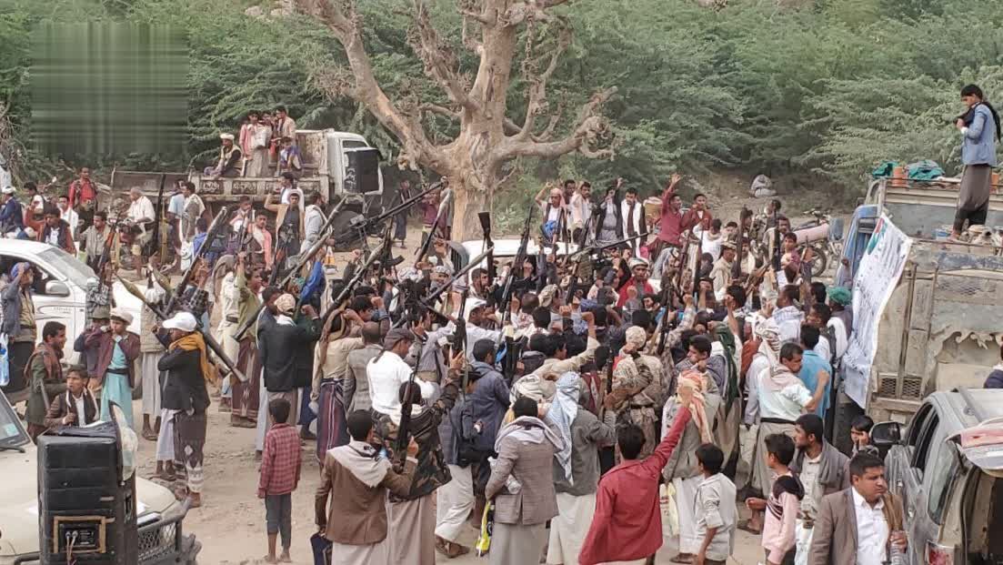 قبائل أفلح اليمن وأنهم الغرب وأنهم الشرق وصُبران بحجة تعلن النفير والتأكيد على الجهوزية